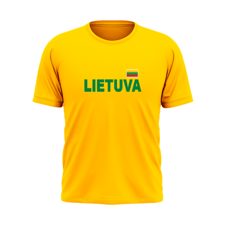 Marškinėliai vyrams su Vyčiu ant nugaros