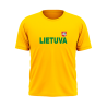 Marškinėliai unisex su vėliavėle ant nugaros