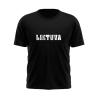 Marškinėliai unisex su vėliavėle ant nugaros