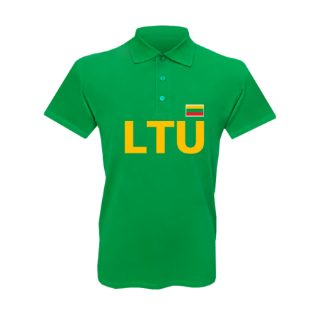 Polo marškinėliai vyrams Lietuva basketball