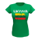Marškinėliai moterims sendinta Lietuvos vėliava