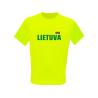 Marškinėliai sporty neon vaikams su Vyčiu ant nugaros