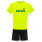 Marškinėliai sporty neon vaikams su vėliavėle ant nugaros