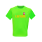Marškinėliai sporty neon vaikams su vėliavėle ant nugaros