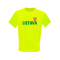 Marškinėliai sporty neon vaikams su vėliavėle ant nugaros