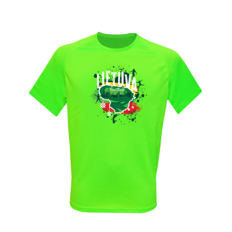 Marškinėliai sporty neon vaikams