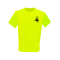 Marškinėliai sporty neon vaikams su vėliavėle ant nugaros