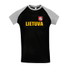 Marškinėliai unisex su vėliavėle ant nugaros