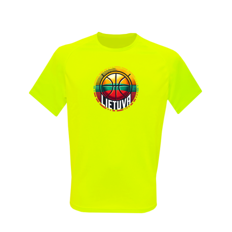 Marškinėliai sporty neon unisex