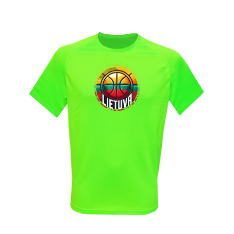 Marškinėliai sporty neon unisex