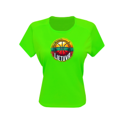 Marškinėliai sporty neon moterims
