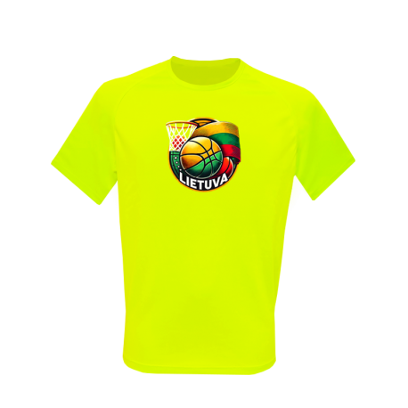 Marškinėliai sporty neon unisex