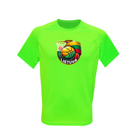 Marškinėliai sporty neon unisex
