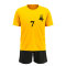 Sportiniai futbolo marškinėliai vaikams su vėliavėle ant nugaros 6 - 12 m.