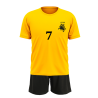 Futbolo apranga vaikams su vardiniu numeriu ir vėliavėle ant nugaros 6 - 12 m.